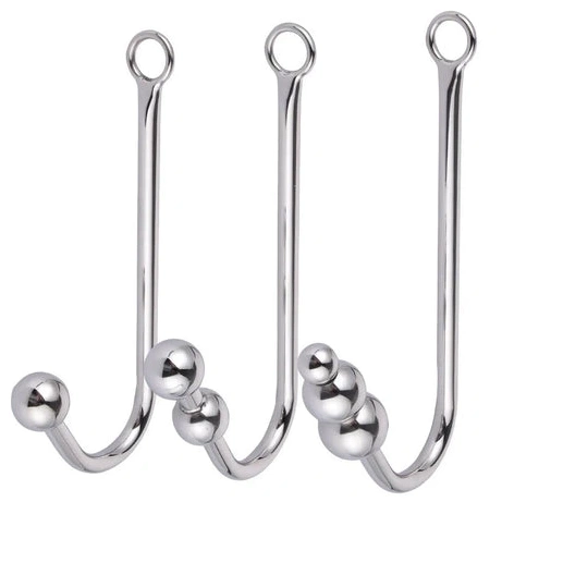 Anal Hooks Elegant Collar 5334 Anal Cuffs Beaded Hook and with 0125